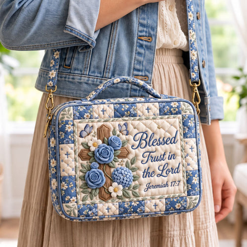 Christian Faith Quilted Bible Cover GFTONMU3793