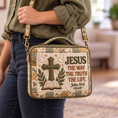 Christian Faith Quilted Bible Cover GFTONMU3794