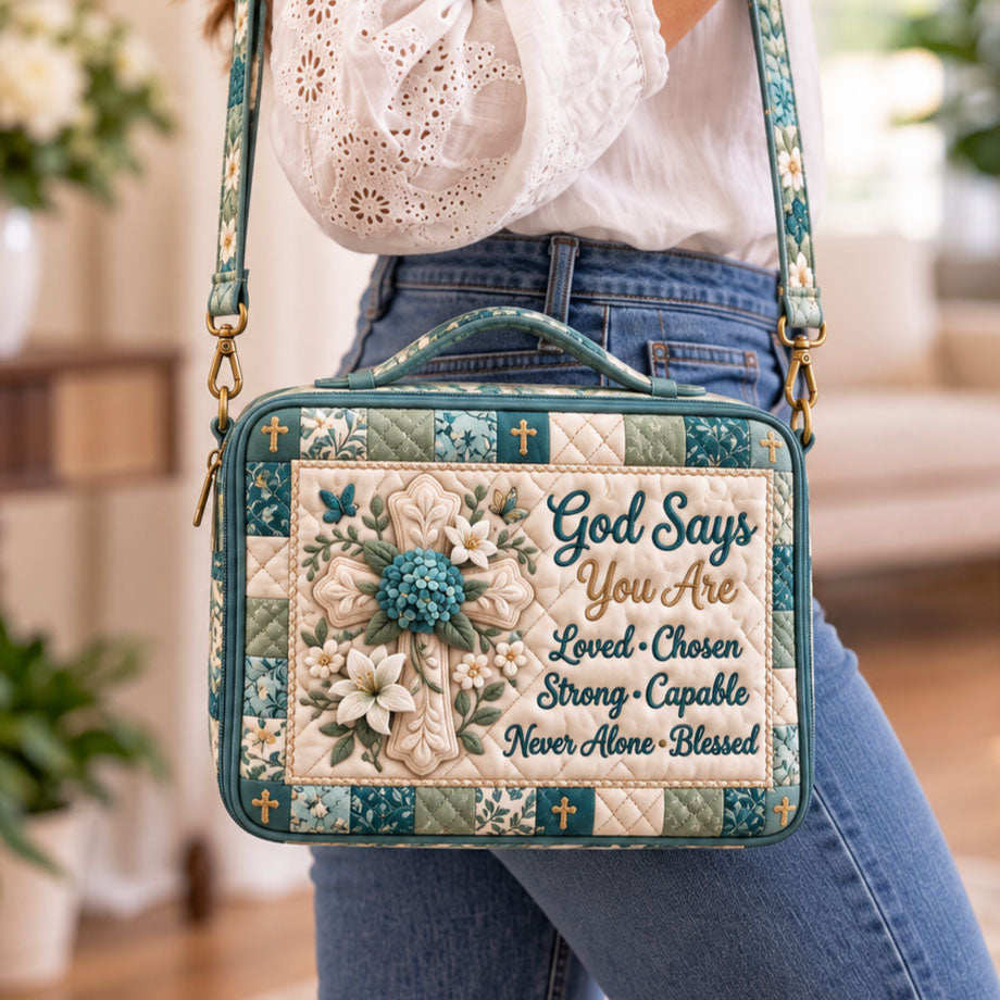 Christian Faith Quilted Bible Cover GFTONMU3796