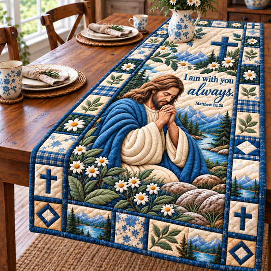 God Divine Presence Quilted Table Runner GFTONPT1939