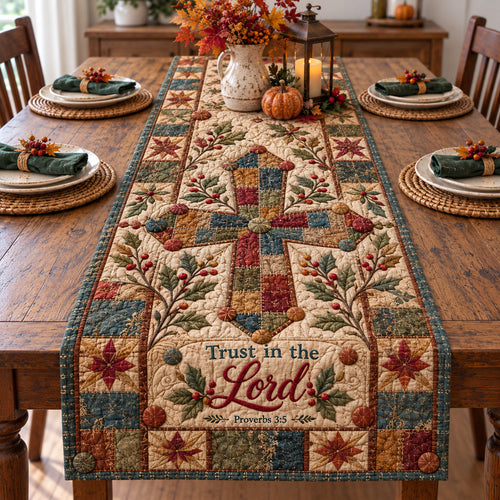 God Eternal Promise Quilted Table Runner GFTONPT1940