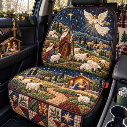 Shepherds Holy Night Quilted Car Seat Protector GFTONTD3989