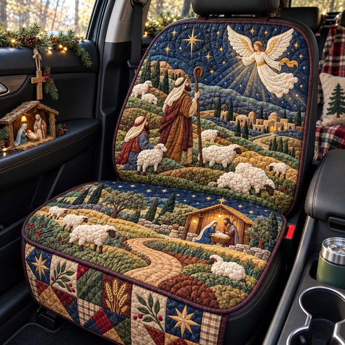 Shepherds Holy Night Quilted Car Seat Protector GFTONTD3989