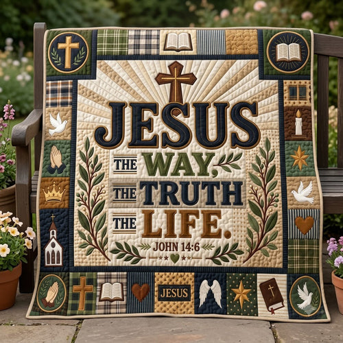 Christian Faith Quilted Blanket GFTOPND2730 C4