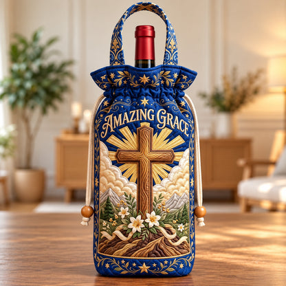 Christian Faith Quilted Bottle Carrier Bag GFTOPND3602