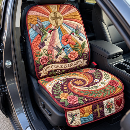 His Grace Is Enough Quilted Car Seat Protector GFTOPND3723