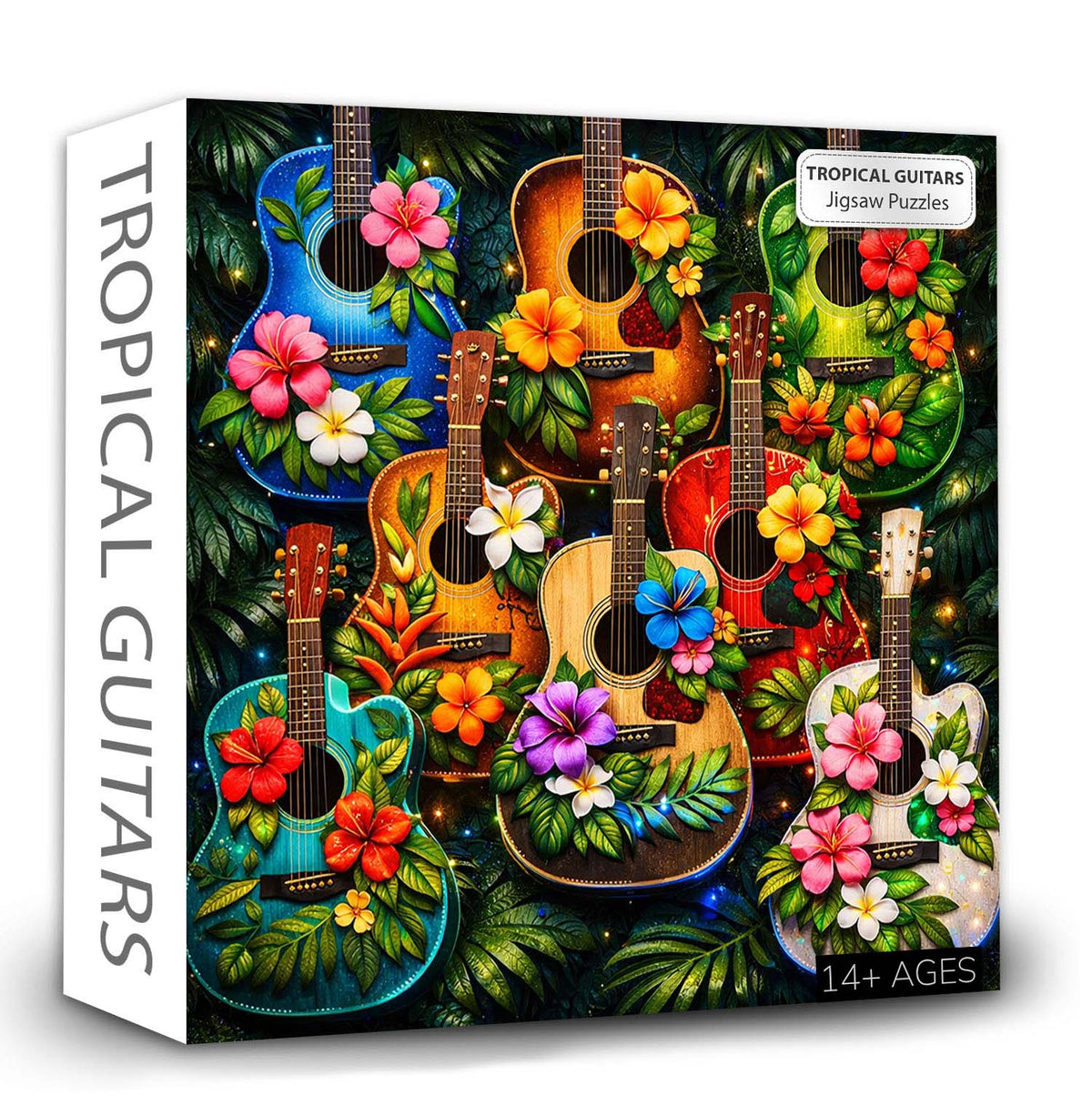 Tropical Guitars Jigsaw Puzzles GFTOQM3332