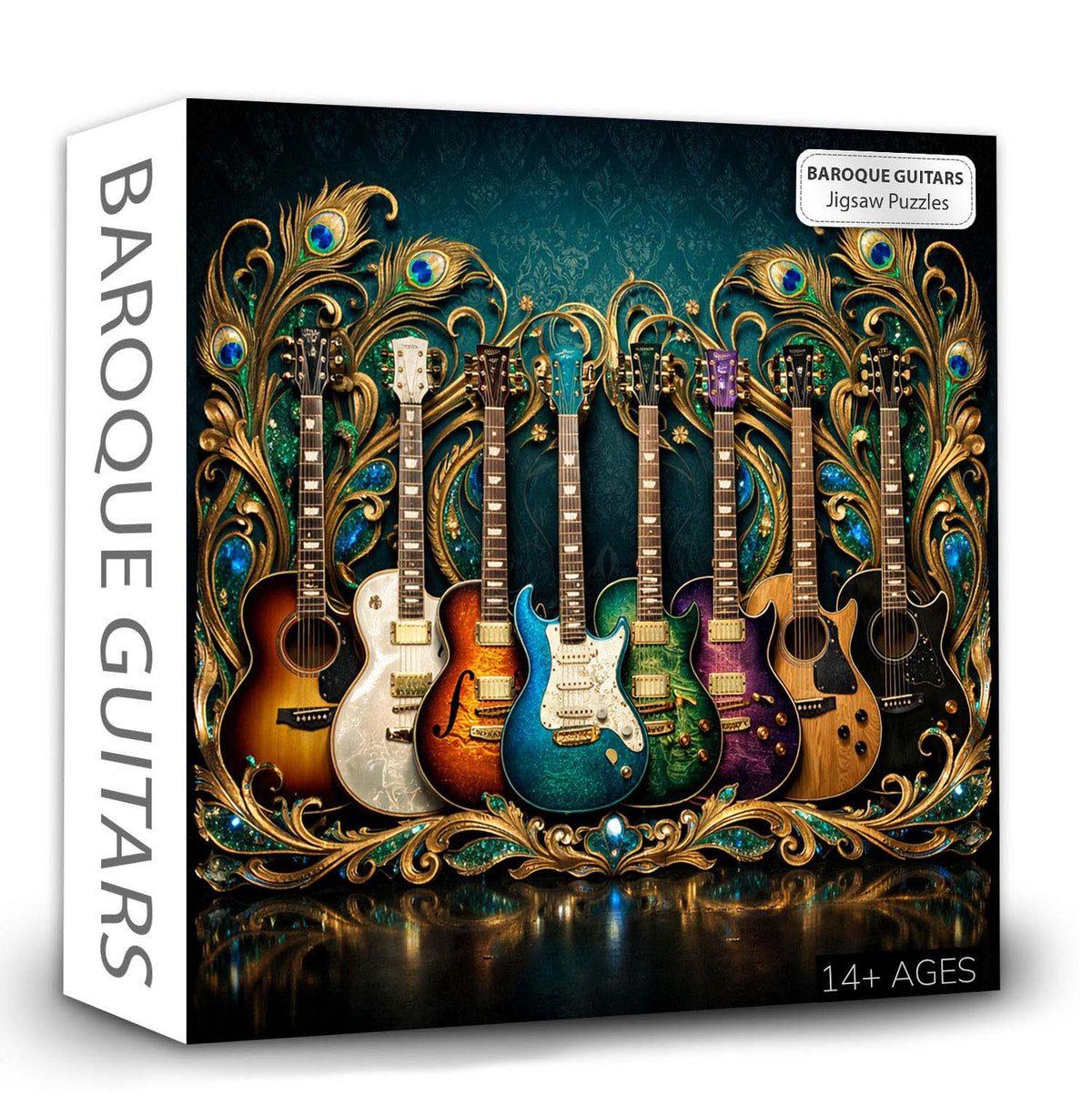 Baroque Guitars Jigsaw Puzzles GFTOQM3333