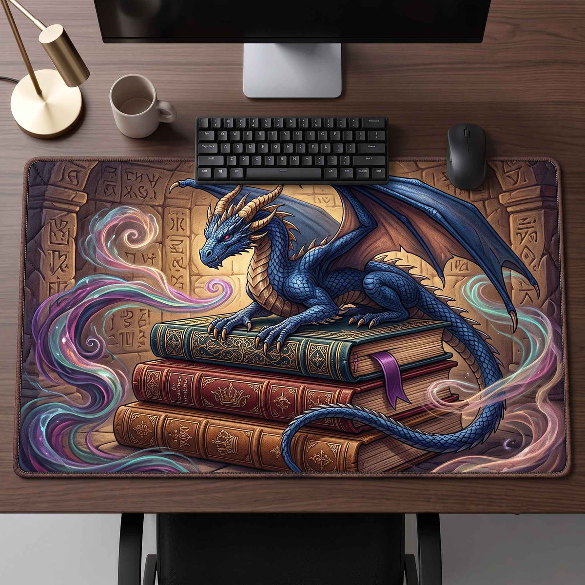 Literary Dragon Desk Mat GFTOTP20464