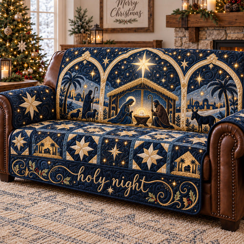 Starry Holy Night Quilted Sofa Cover GFTOTP22925