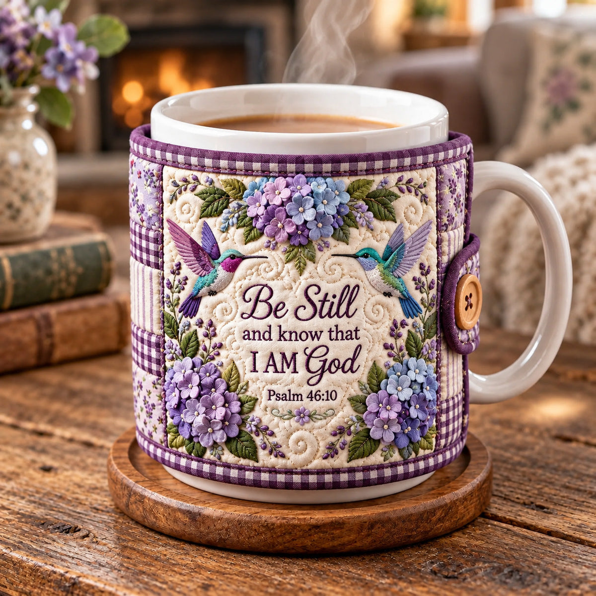 Be Still And Know Quilted Mug Cozy GFTOTP22929