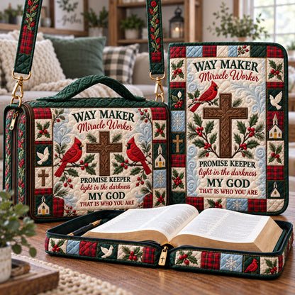 My God Way Maker Quilted Bible Cover GFTOTP22988