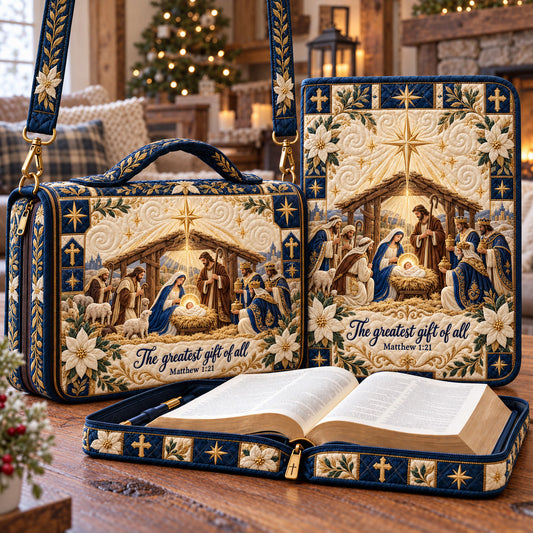 The Greatest Gift Quilted Bible Cover GFTOTP23035