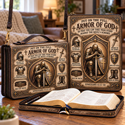Full Armor Of God Leather Bible Cover GFTOTP23045