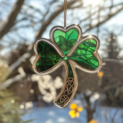 Irish Shamrock Suncatcher GFTOTP4619