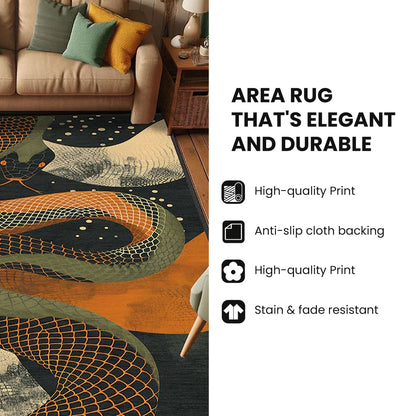 Hunting Fishing Camo Area Rug GFTOLAN1512