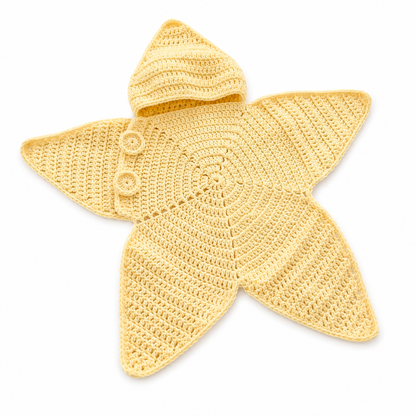 Crochet Baby Star Suit for Newborns and Toddlers