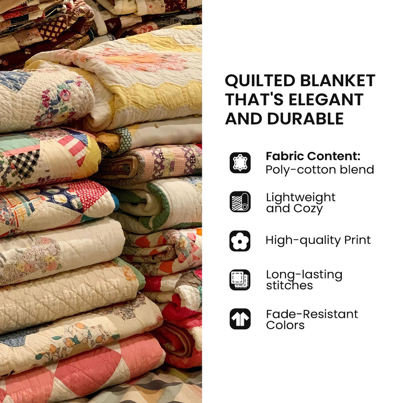 Be Still And Know Quilted Blanket GFTOPND3360