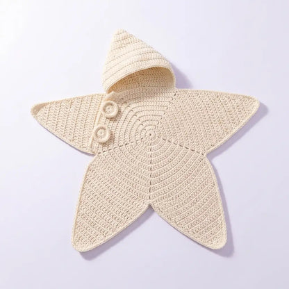 Crochet Baby Star Suit for Newborns and Toddlers