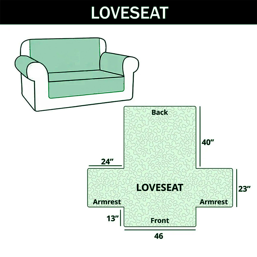 I Love Jesus From My Head Quilted Sofa Cover GFTOLAN477