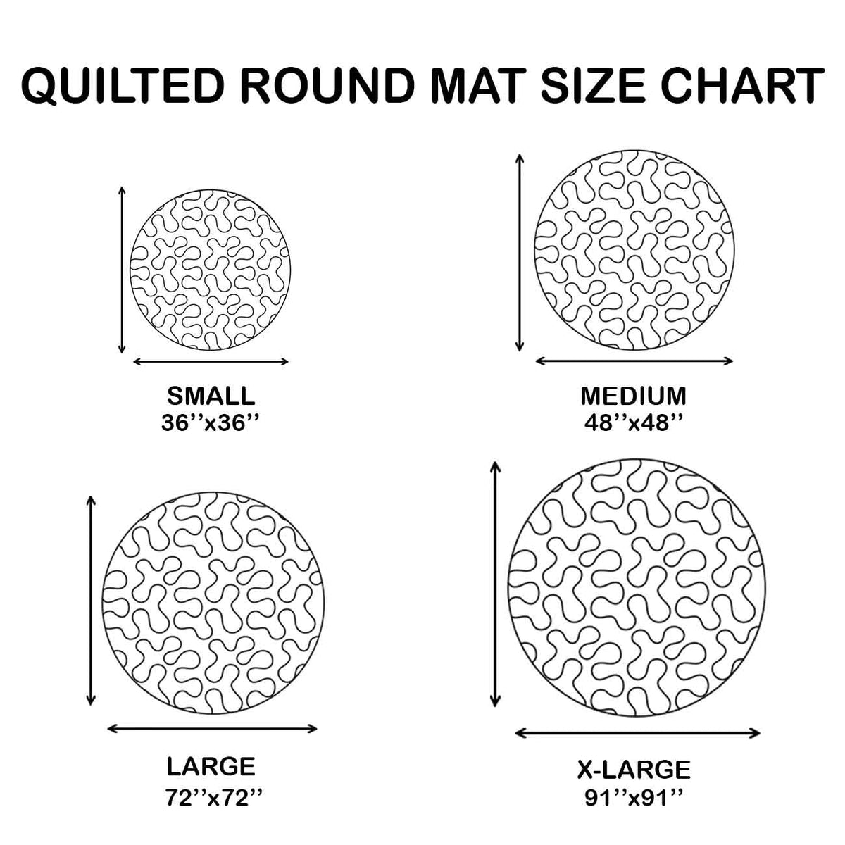 Passover Heritage Quilted Round Mat GFTOTP17911