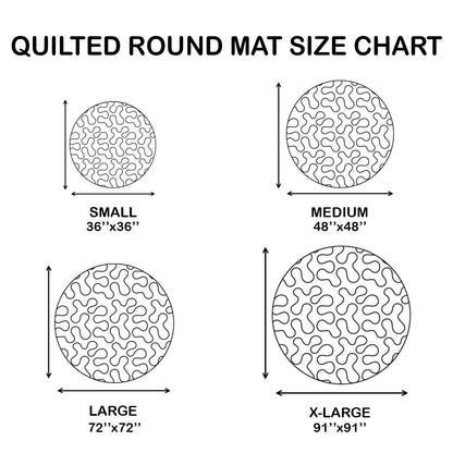 Passover Heritage Quilted Round Mat GFTOTP17907