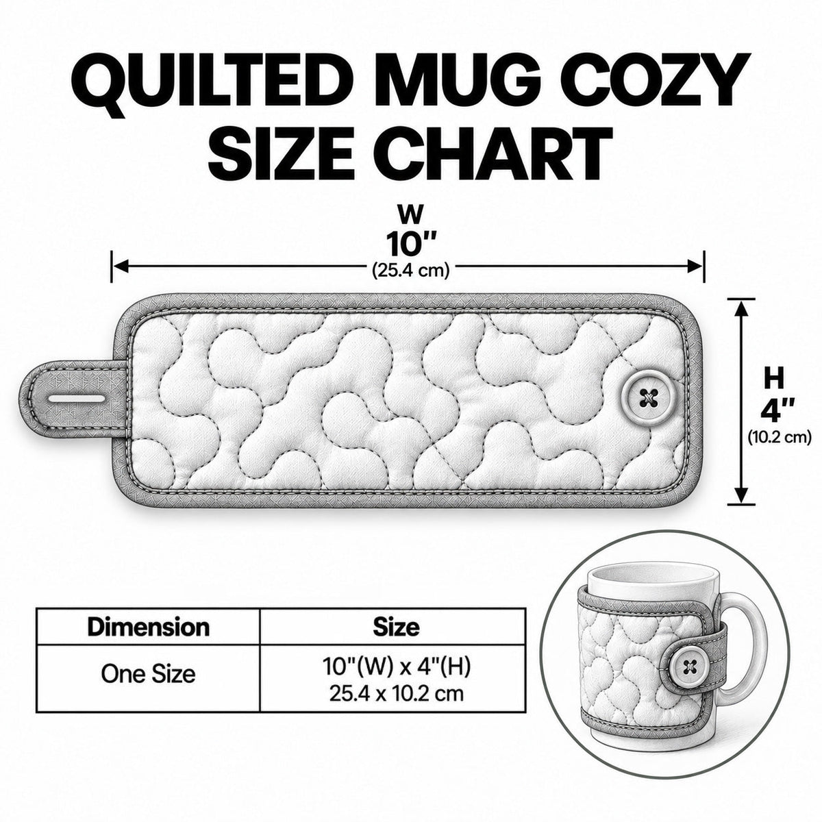 Sorry To The 99 Quilted Mug Cozy GFTOTP22932