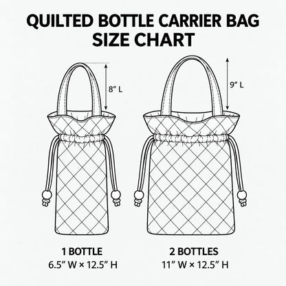 Christian Faith Quilted Bottle Carrier Bag GFTOPND3602