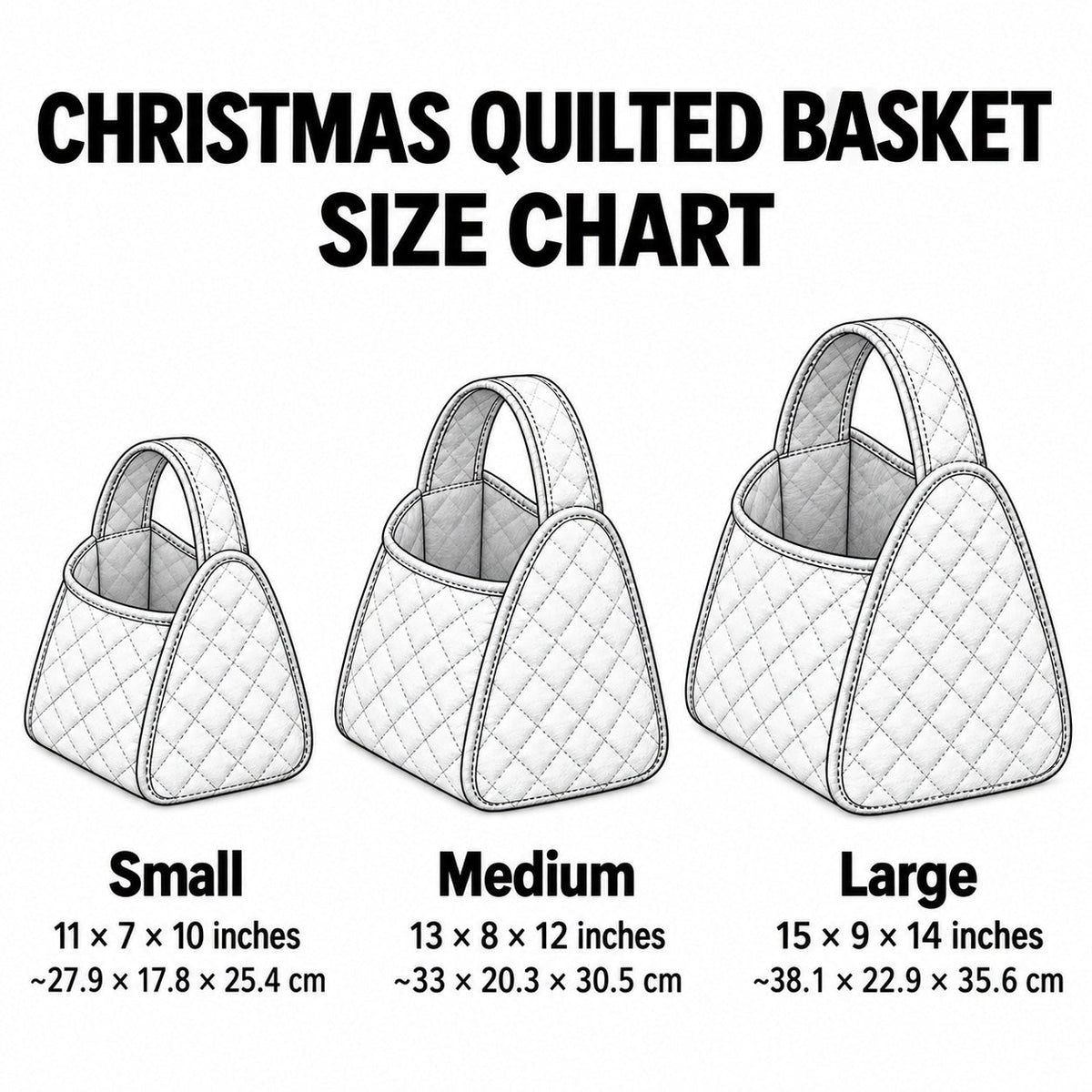 Greatest Blessing Christmas Quilted Basket GFTOPND3639