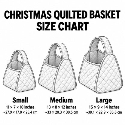 Greatest Blessing Christmas Quilted Basket GFTOPND3639