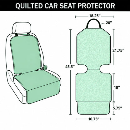 Walk By Faith Quilted Car Seat Protector GFTOPND3722